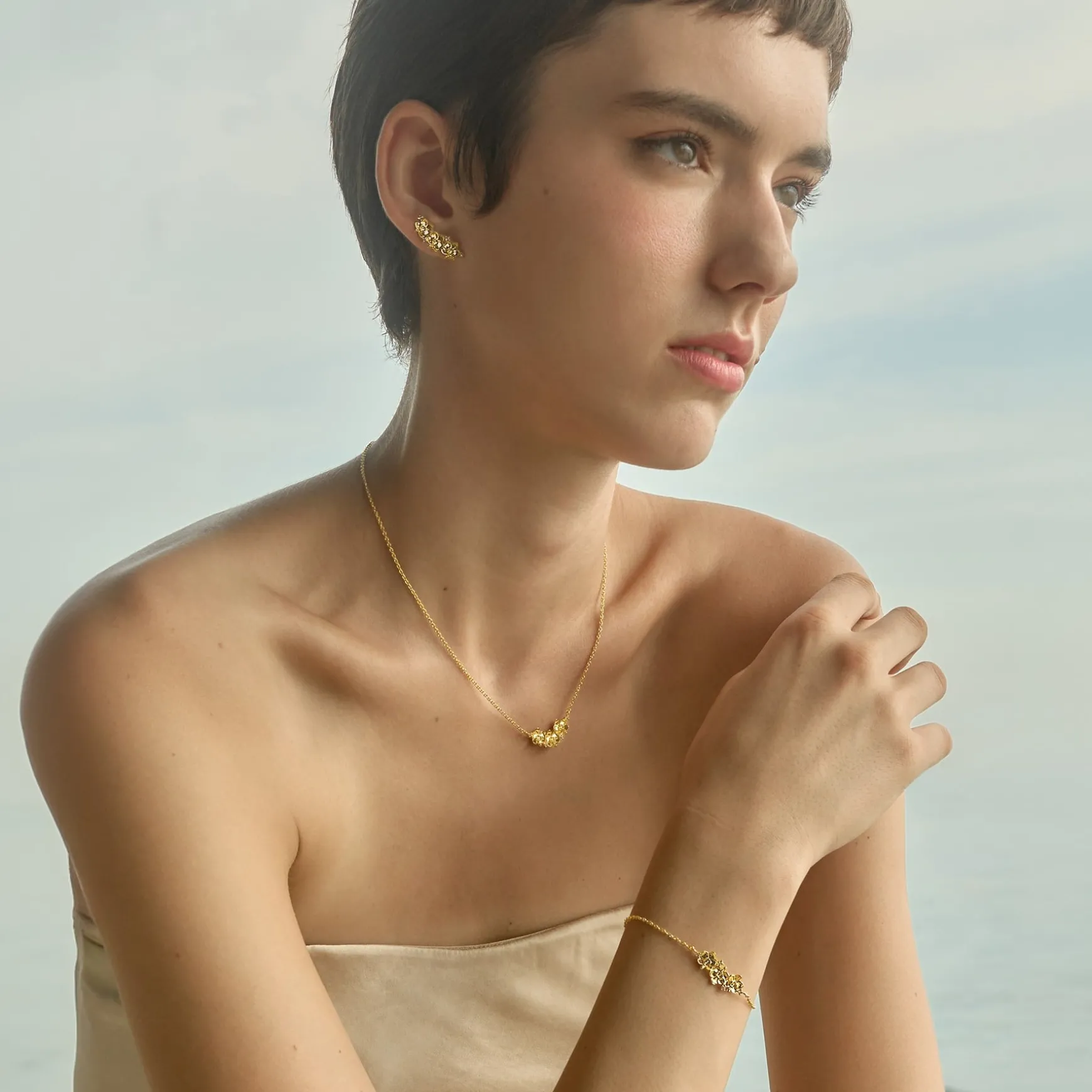Ascocenda Garden Climber Earrings