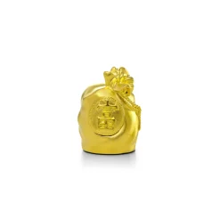 Auspicious Gold Fortune Bag