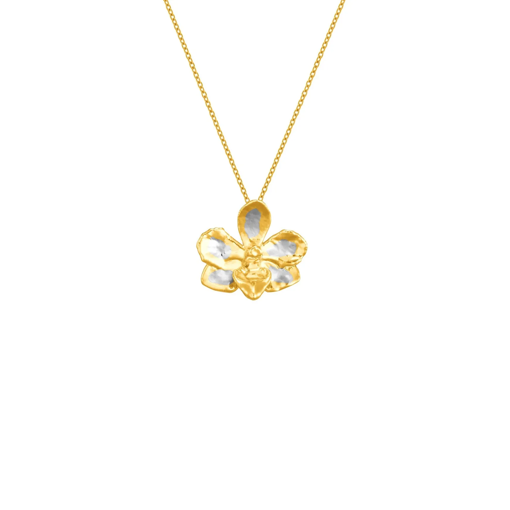 Doritaenopsis Pulcherima Orchid Necklace (PG)