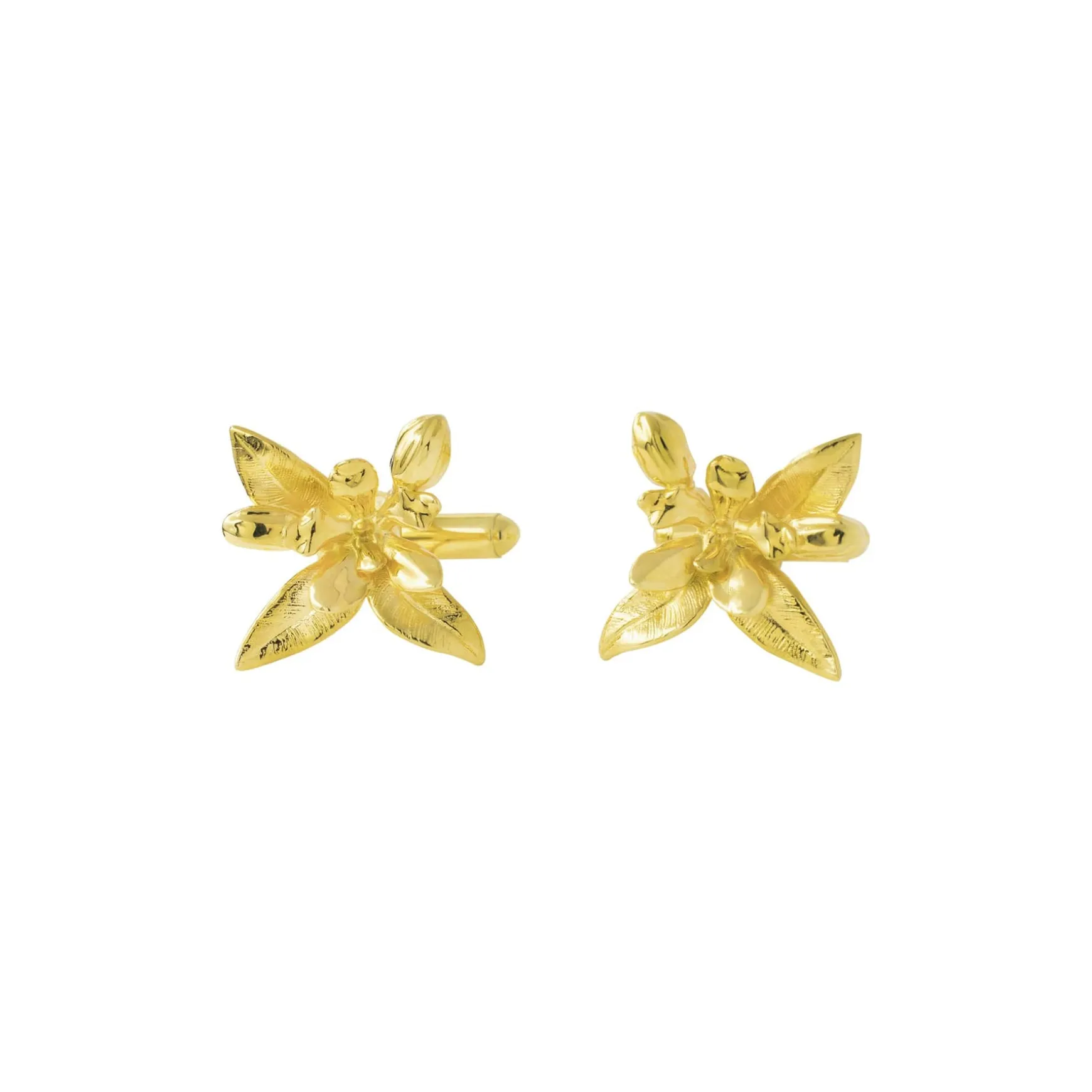 Enchanted Mangrovia Orchid Cufflinks (G)
