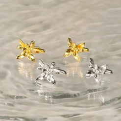 Enchanted Mangrovia Orchid Cufflinks (G)