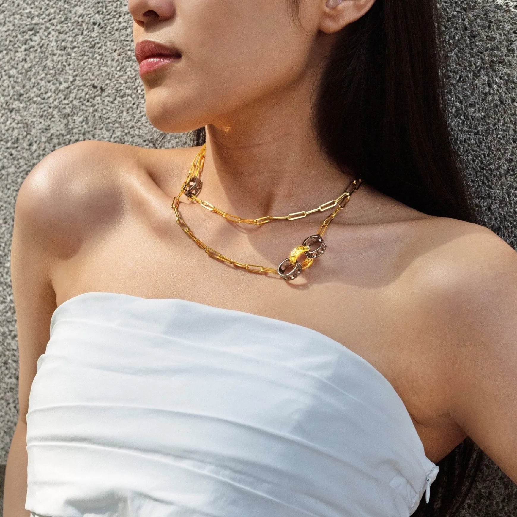 Entwined Rattan Necklace