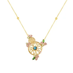 Garden Odyssey Kaleidoscope Necklace