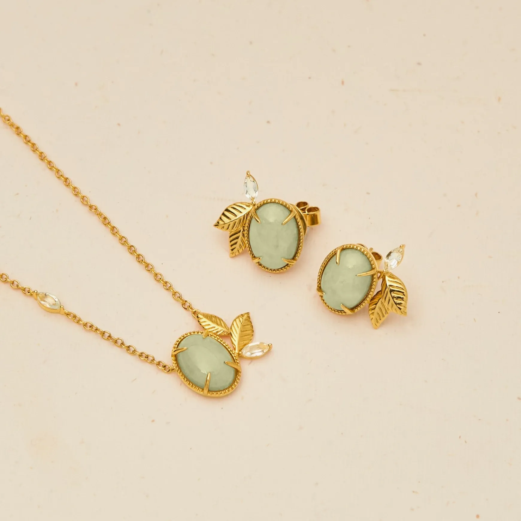 Jadeite Prairie Necklace