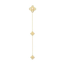 Lady Peranakan Gold Kerongsang with Pearls