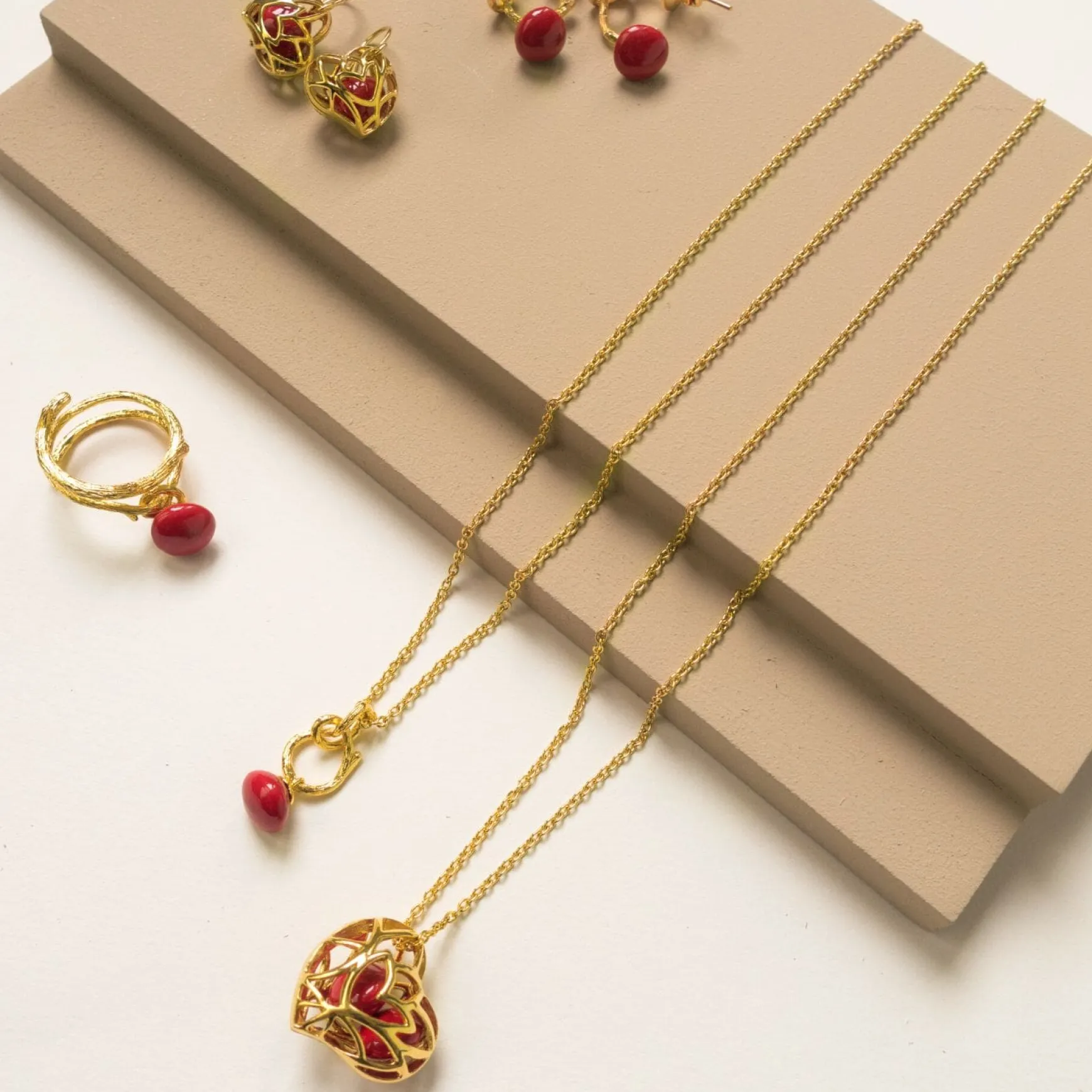 Lotus Heart Saga Seed Long Necklace