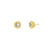 Majestic Vanda Earrings with White Topaz