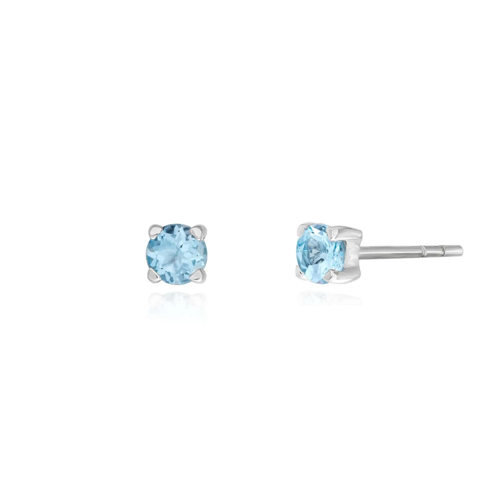 Midori Earrings With Sky Blue Topaz (RH)