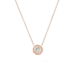 Midori Necklace with Prasiolite (RG)