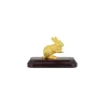 Mini Orientals Rabbit on Wood Base