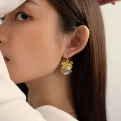 Oncidium Coco Drop II Earrings (PG)
