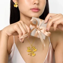 Oncidium Shower Spray Brooch/Pendant (G)