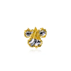 Oncidium Sweet Sugar Orchid Brooch/Pendant (PG)