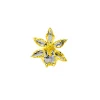 Oncidium Wildcat Orchid Brooch/Pendant (PG)