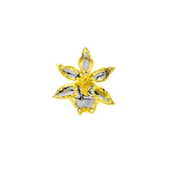 Oncidium Wildcat Orchid Brooch/Pendant (PG)