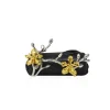 Orchid Spiral Charcoal Pen and Name Card Holder