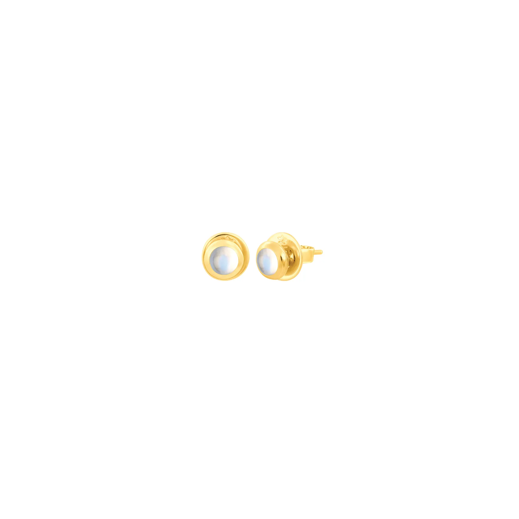 Peranakan Jewel Earrings with Moonstone