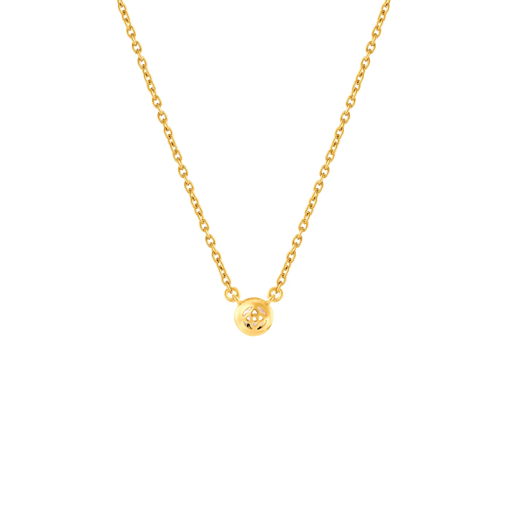 Peranakan Jewel Necklace with Moonstone