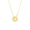 Peranakan Spheres Large Necklace with White Topaz (G)