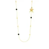 Phalaenopsis Blossom Necklace in Gold & Palladium