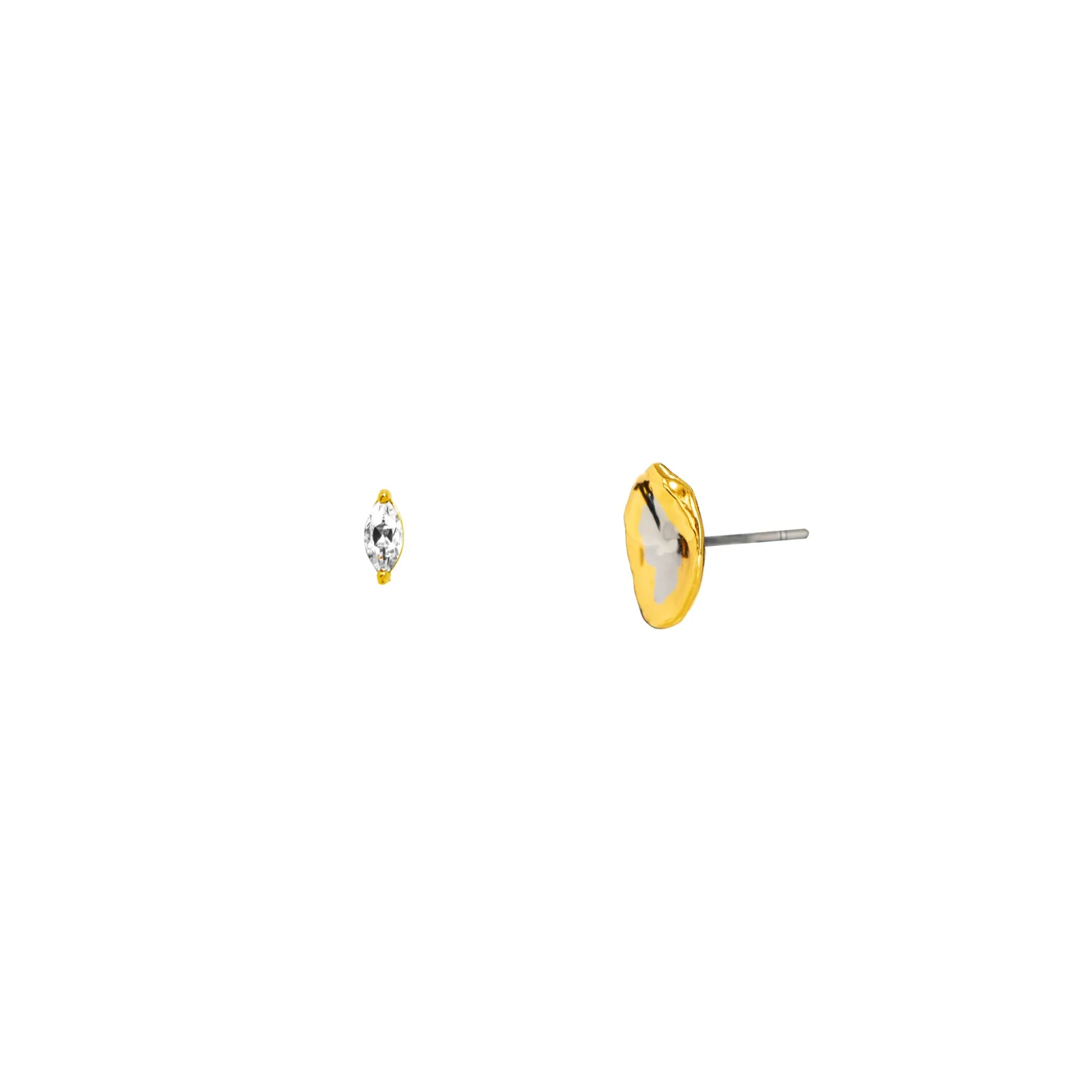 Re-Bloom Dangling Topaz Earrings