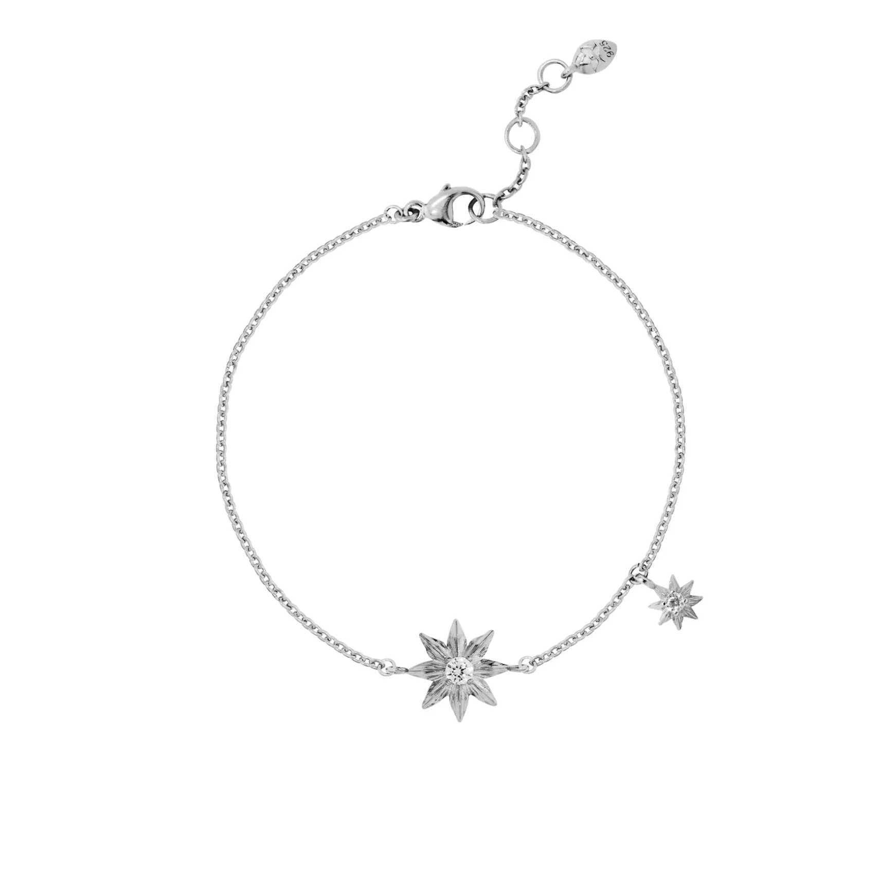 Starry Anise Bracelet in Rhodium