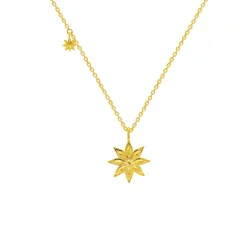 Starry Anise Necklace in Gold