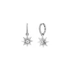 Starry Anise Versa Earrings in Rhodium