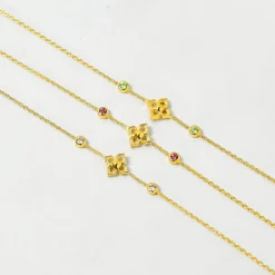 Timeless Peranakan Bracelet With Peridot