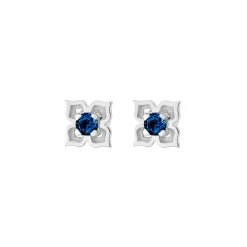 Timeless Peranakan II Earrings (RH) with London Blue Topaz