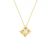 Timeless Peranakan Small Necklace with White Topaz